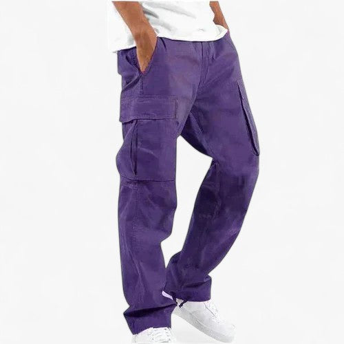 Herren Cargo Hose Mit Praktischen Taschen