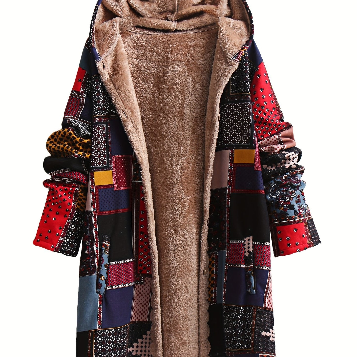 Trendige Winterjacke mit Kapuze für Damen