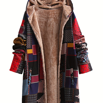 Trendige Winterjacke mit Kapuze für Damen