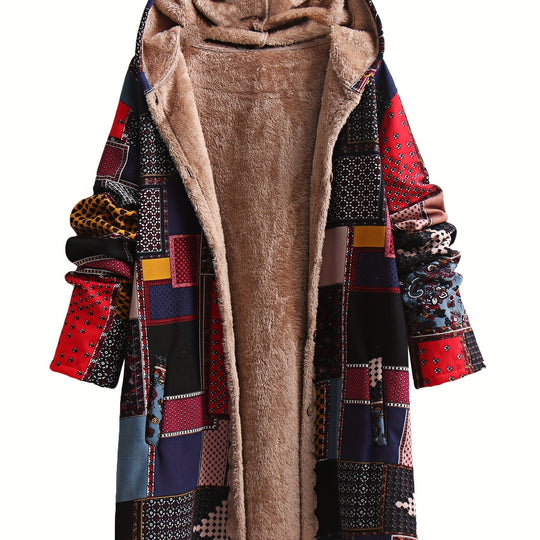 Trendige Winterjacke mit Kapuze für Damen