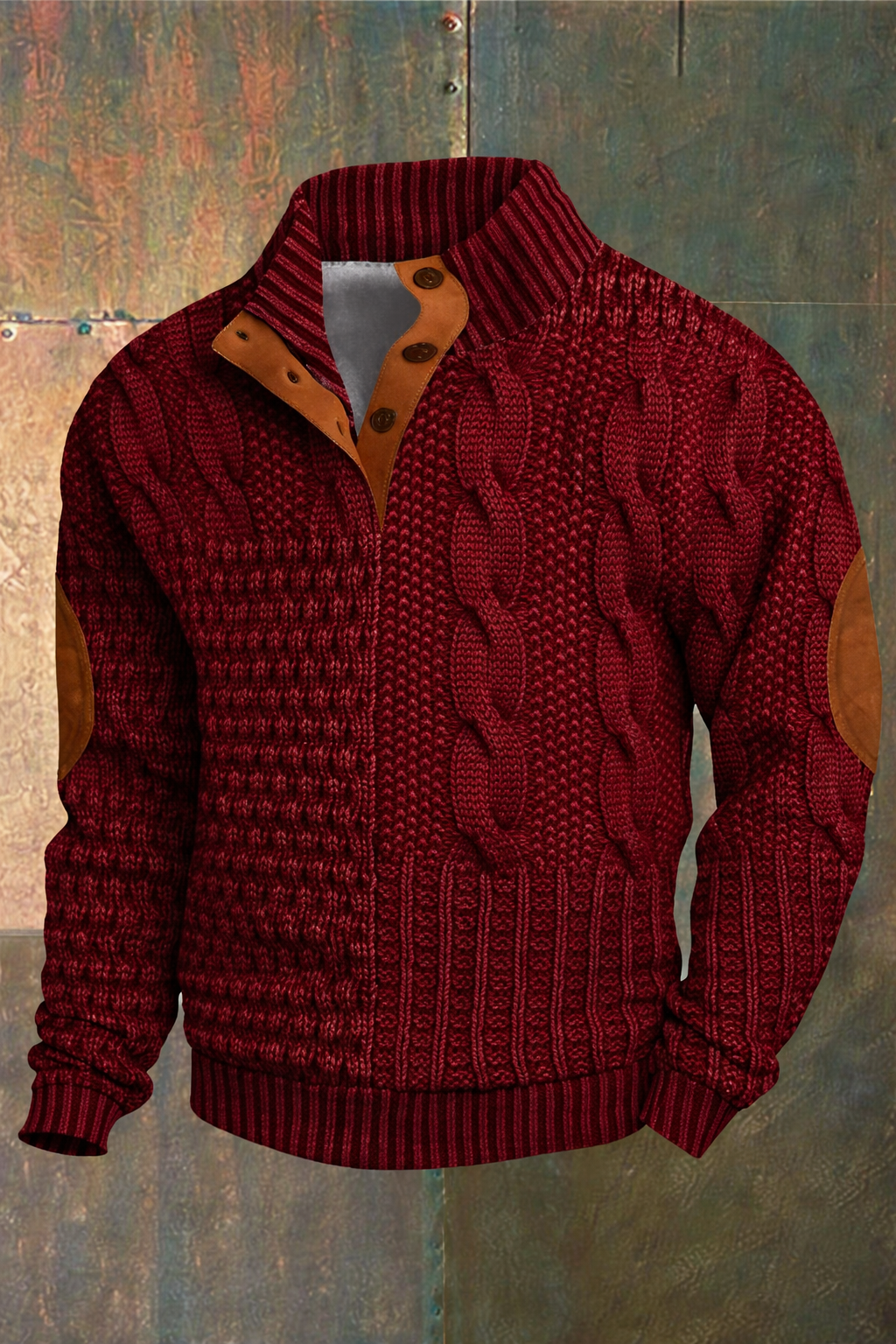 Langlebiger Bequemer Strickpullover