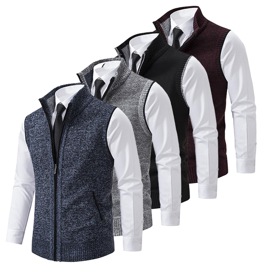 Herren Weste Mit Klassischem Design