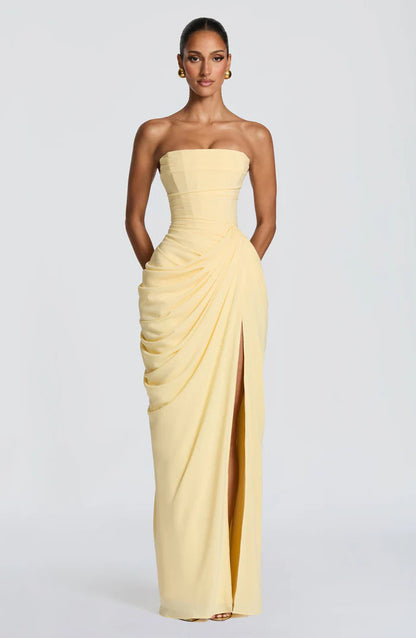 Maxikleid aus leichtem, atmungsaktivem Stoff