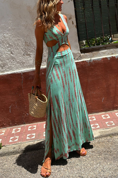 Midi-Kleid mit markantem Design für Damen