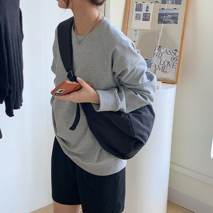 Nylon Puffer Hobo Umhängetasche mit verstellbarem Riemen