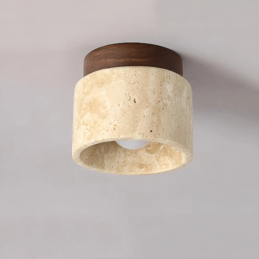 Rustikale LED-Deckenlampe