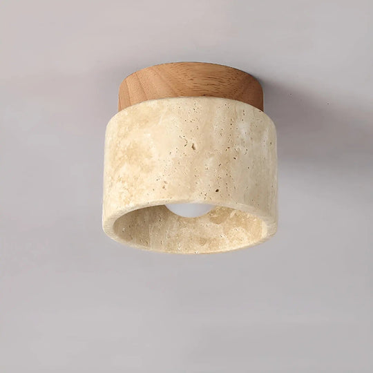 Rustikale LED-Deckenlampe