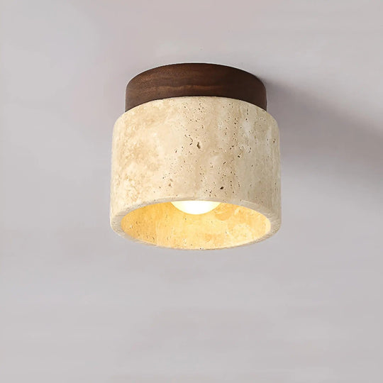 Rustikale LED-Deckenlampe