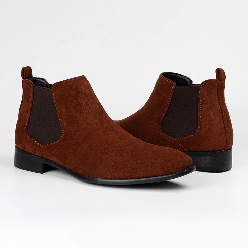 Herren Chelsea Stiefel Mit Elastischen Seitenteilen
