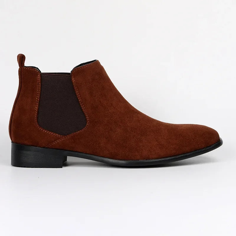 Herren Chelsea Stiefel Mit Elastischen Seitenteilen