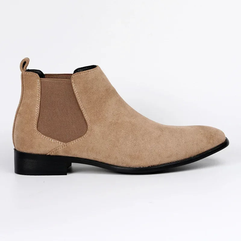 Herren Chelsea Stiefel Mit Elastischen Seitenteilen