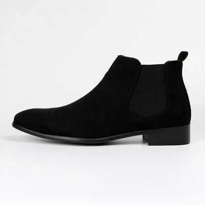 Herren Chelsea Stiefel Mit Elastischen Seitenteilen
