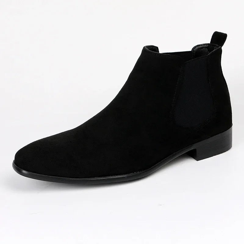 Herren Chelsea Stiefel Mit Elastischen Seitenteilen