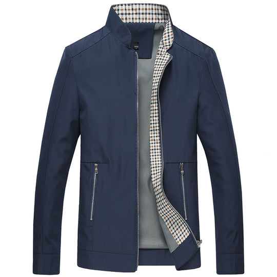 Herren Slim Fit Bomberjacke Für Frühling Und Herbst