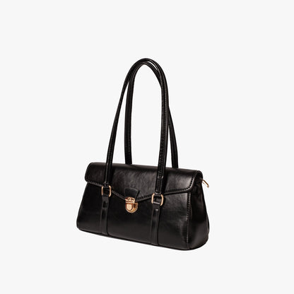 Vegane Leder Vintage Schultertasche
