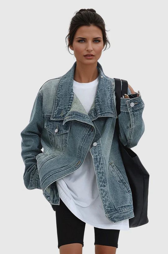Damen Moderne Denim Jacke
