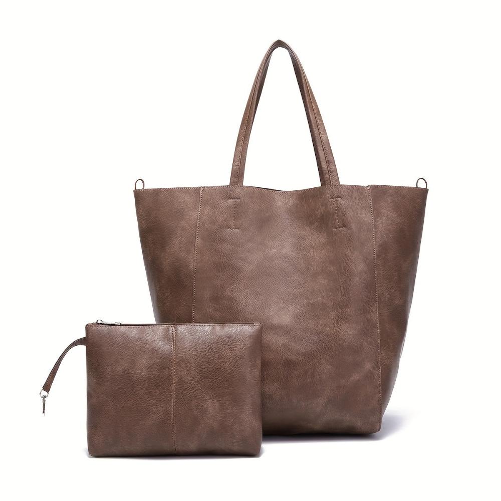 Geräumige 2-teilige Tote Bag für Damen