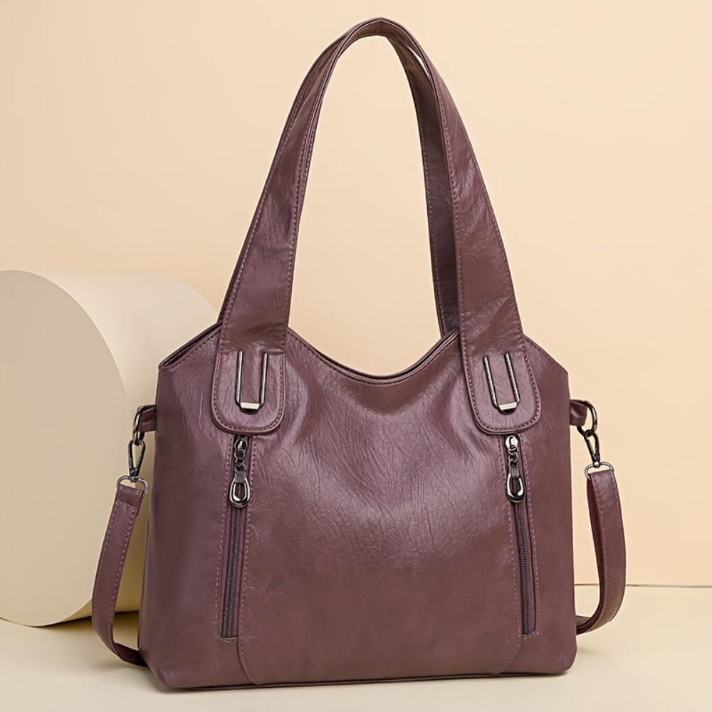 Klassische Schultertasche für Damen