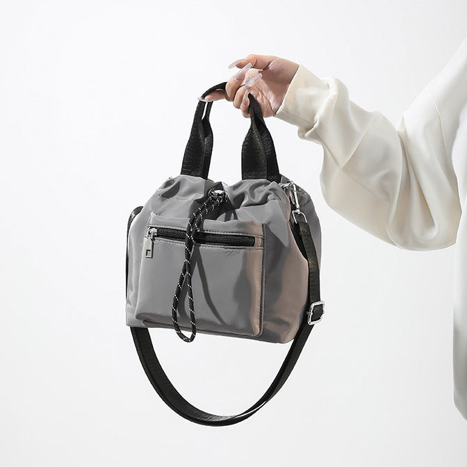 Nylon Kordelzugtasche Leicht Wasserabweisend
