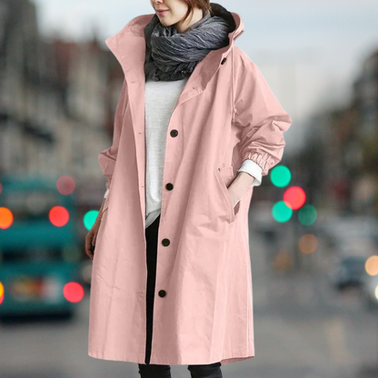 Wasserdichter Warmer Trenchcoat für Damen