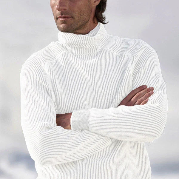 Herren Rollkragenpullover Aus Kaschmir Mit Zeitlosem Stil