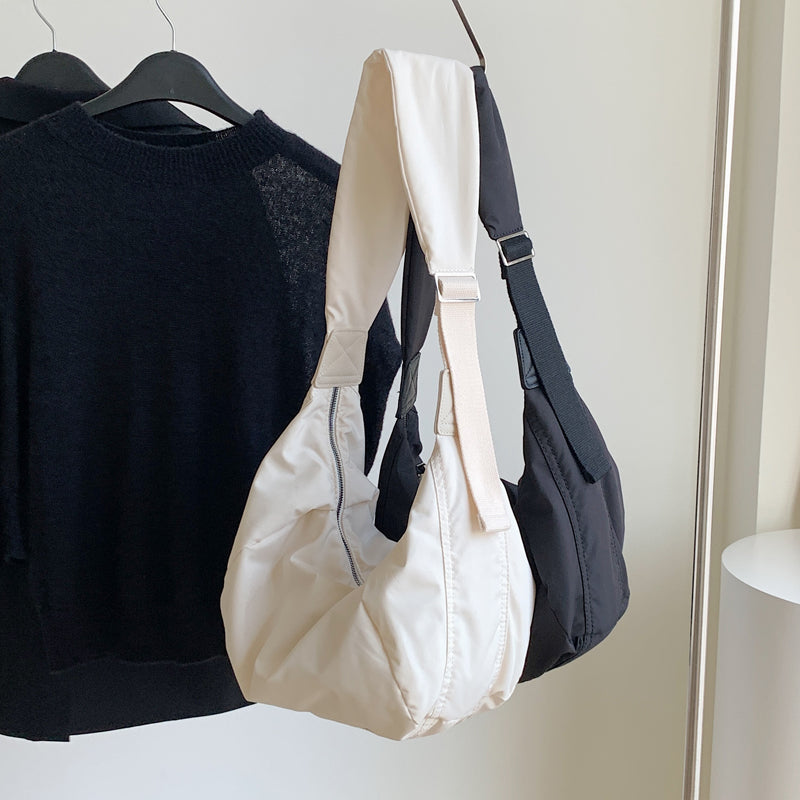 Nylon Puffer Hobo Umhängetasche mit verstellbarem Riemen