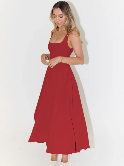 Klassisches Midikleid für Damen