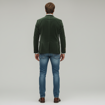Blazer und Weste Set im Vintage Stil für Herren