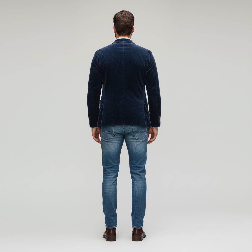 Blazer und Weste Set im Vintage Stil für Herren