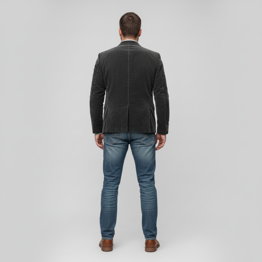 Blazer und Weste Set im Vintage Stil für Herren