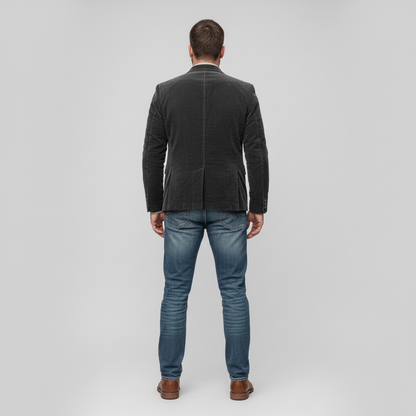 Blazer und Weste Set im Vintage Stil für Herren