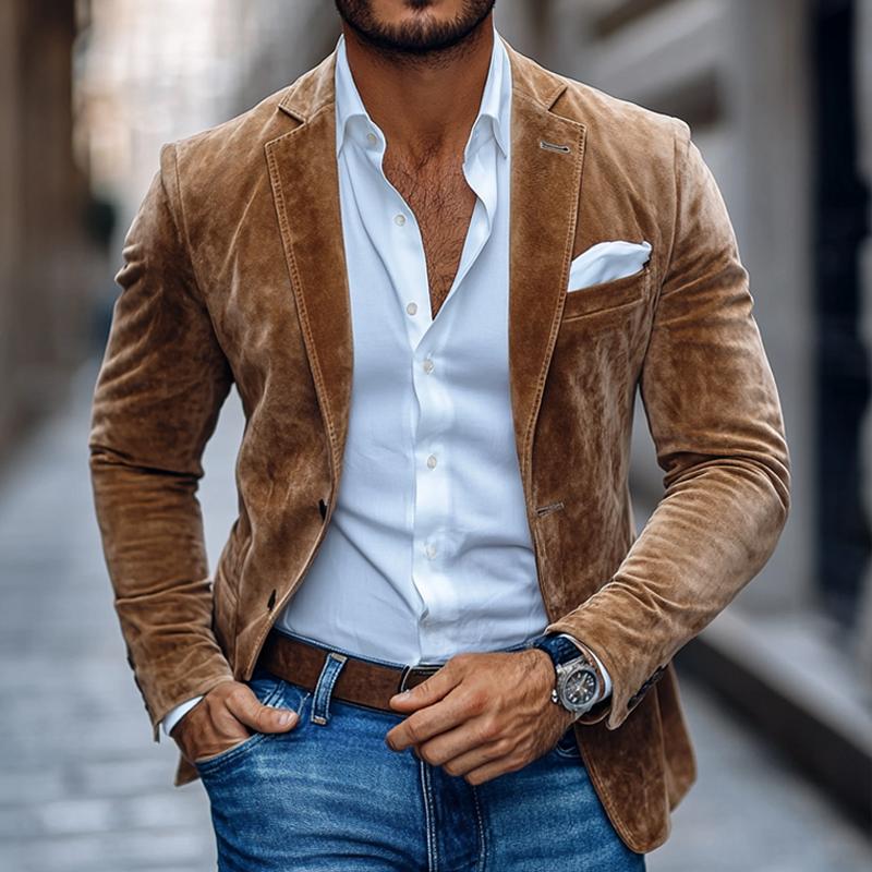 Herren Blazer Mit Klassischem London Stil