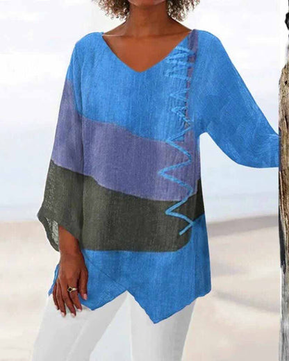 Elegante Vielseitige Damenbluse