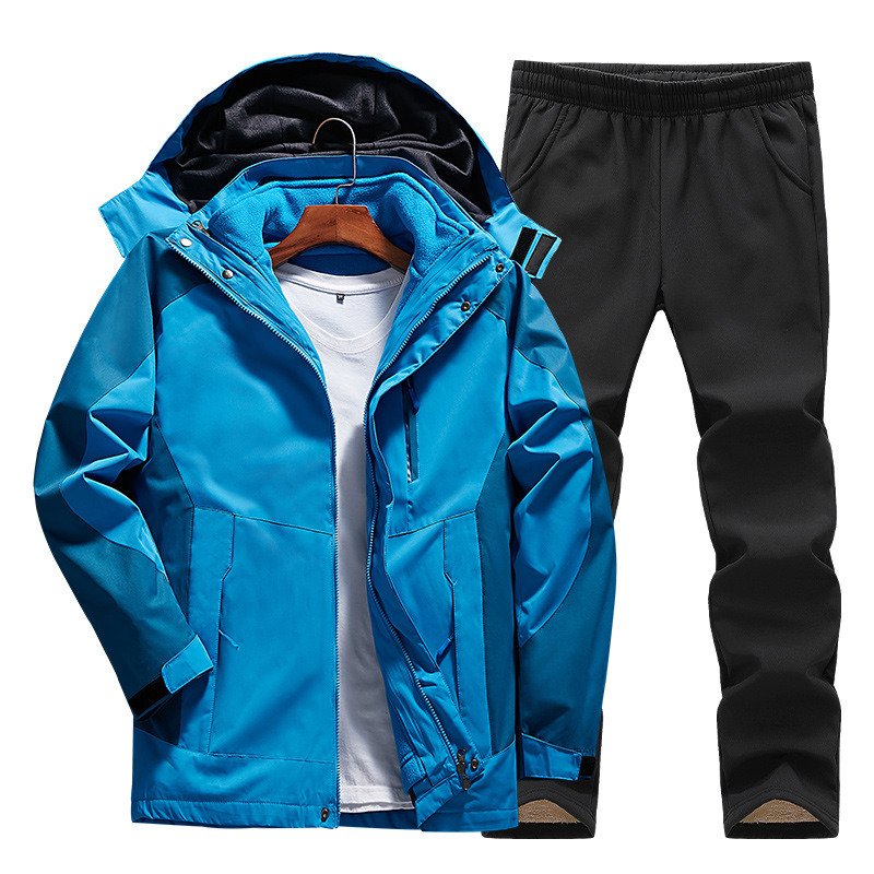 Damen Outdoor Set 3 In 1 Mit Jacke Fleece Und Hose