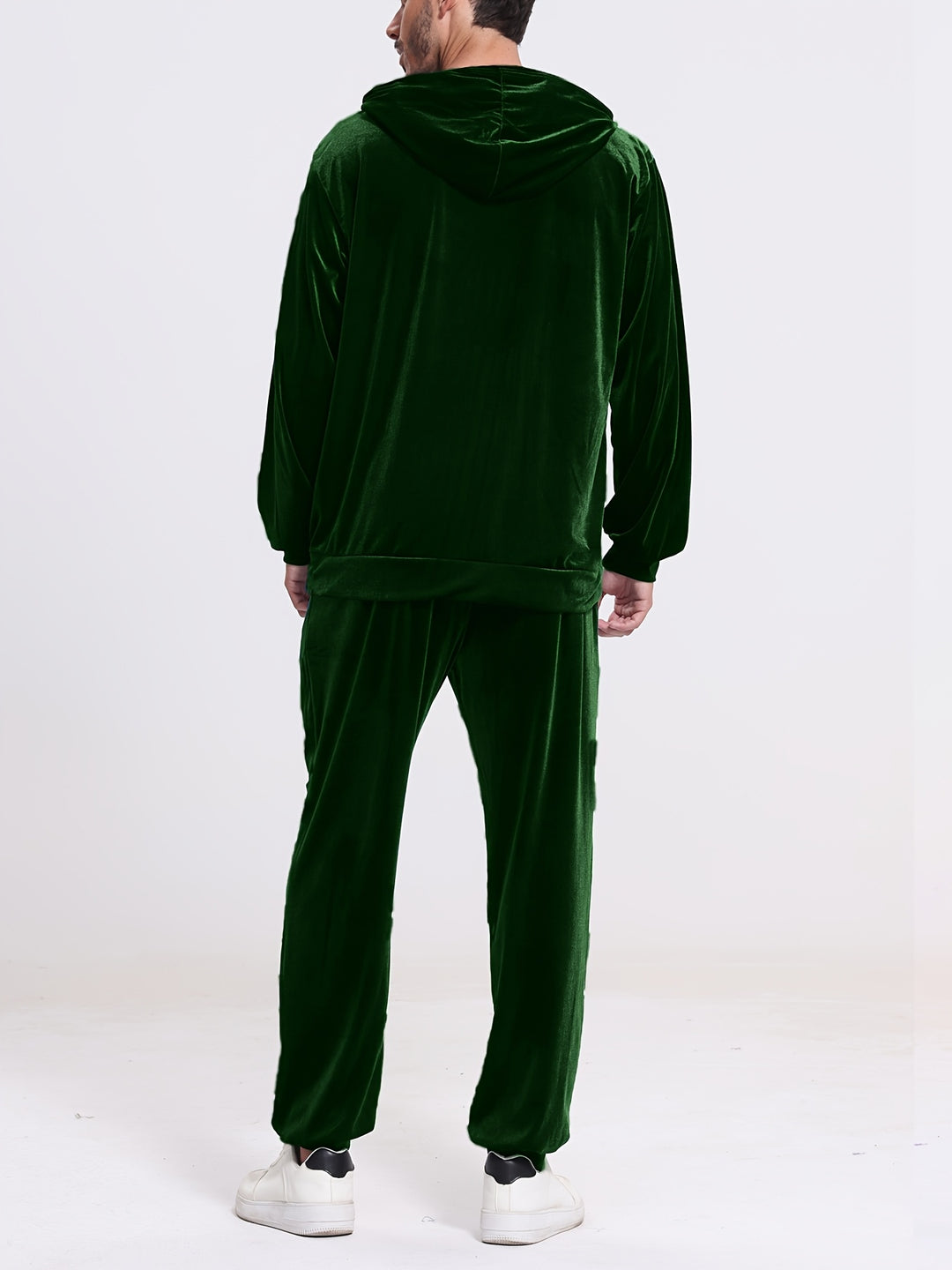 Zweiteiliges Kapuzenset mit Pullover und Hose für Herren