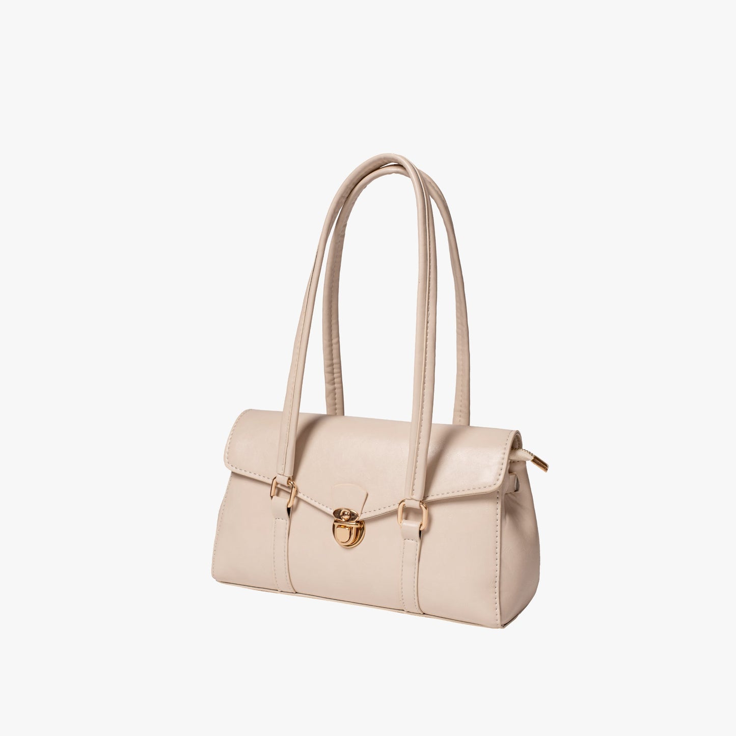 Vegane Leder Vintage Schultertasche