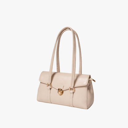 Vegane Leder Vintage Schultertasche