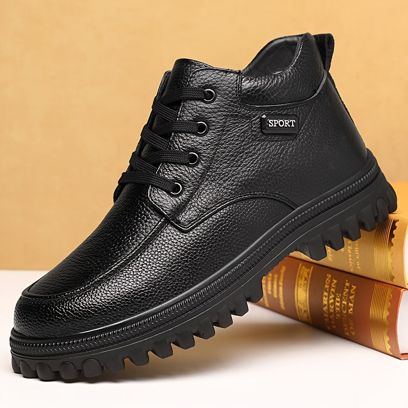 Winter Schnürboots mit Profilsohle für Herren