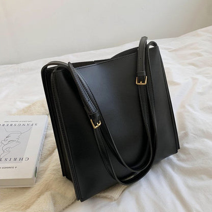 Vegane Leder-Shopper-Tasche Leicht und Strukturiert