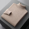 Klassischer Merinowoll-Rollkragenpullover
