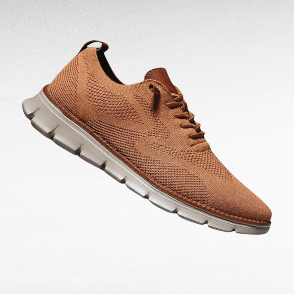 Herren Strick Sneaker mit leichter Sohle von der Seite