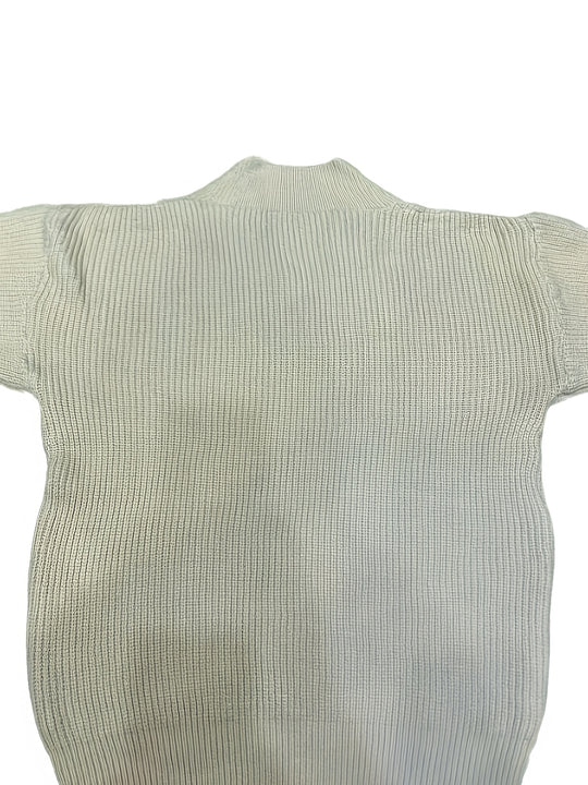 Locker geschnittener V-Ausschnitt Pullover für Damen