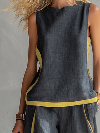 Elegantes zweiteiliges Outfit-Set für Damen