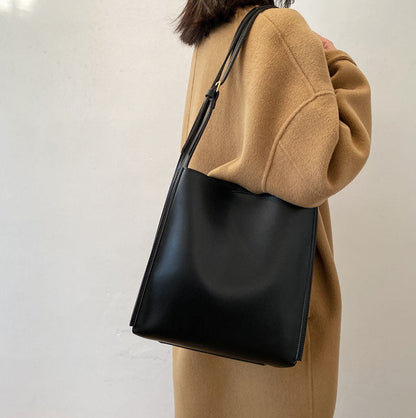 Vegane Leder-Shopper-Tasche Leicht und Strukturiert