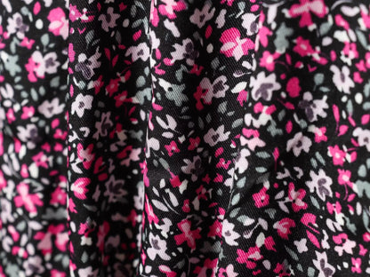 Damen V-Ausschnitt Floral Chiffon Trägerkleid Bohemian Sommer Strandbekleidung