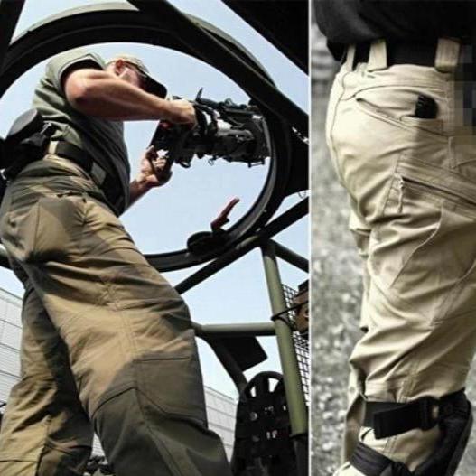 Herren Cargohose Mit Dehnbarem Bund Und Funktionalen Taschen