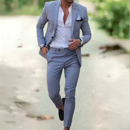 Sommeranzug Slim Fit für Herren