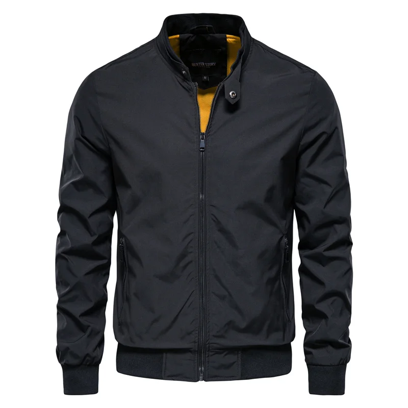 Herren Übergangsjacke Im Bomberstil Für Herbst