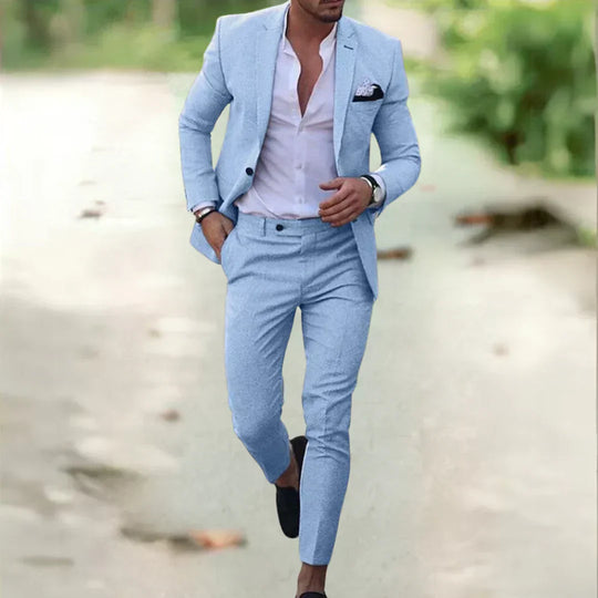 Sommeranzug Slim Fit für Herren