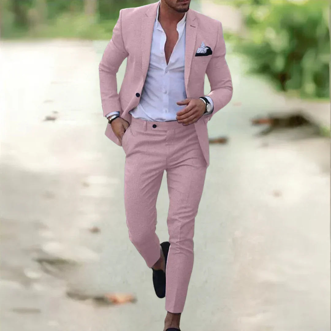 Sommeranzug Slim Fit für Herren